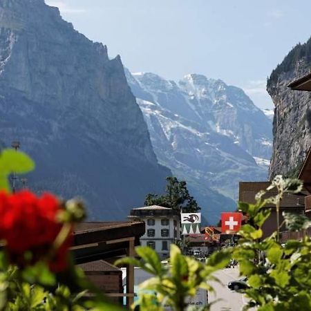 Ferienwohnung Bahnhoefli Lauterbrunnen Exterior foto